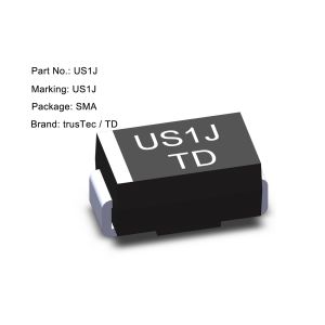 US1M Uf4007 Smd Diode SMA Surface Mount Ultrafast Plastic Rectifier