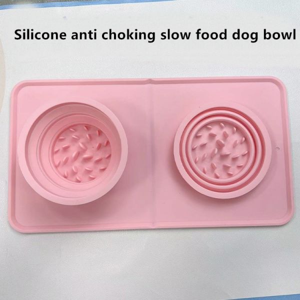 Silicone Retractable Pet Feeder Bowls Portable Dog Basin