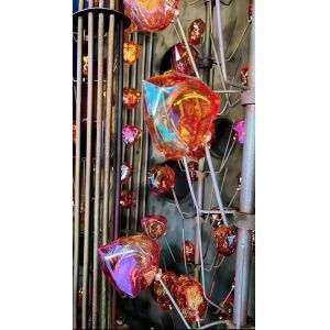 Custom Made Golden Jewelry PVD Plating Machine Magnetron Sputtering