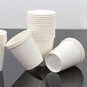 7oz Single WallLogo-Ready Disposable Paper Coffee Cups With Lids
