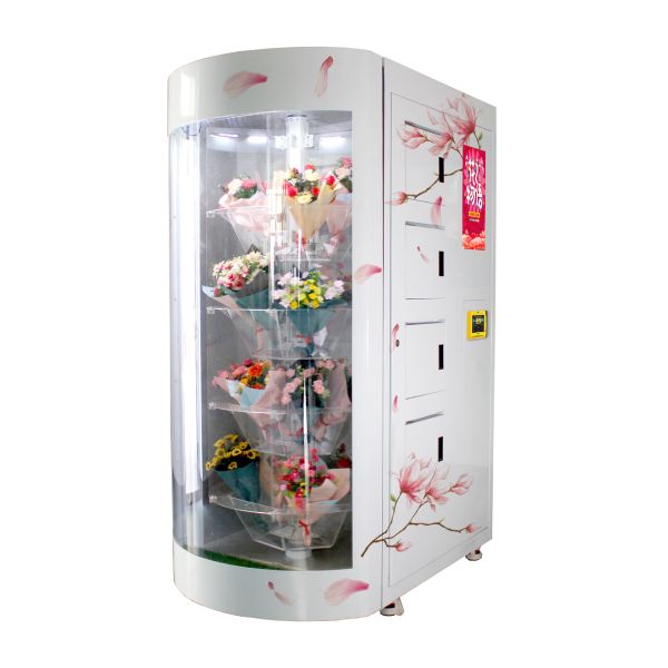 Buy Custom Winnsen White 24 Hour Flower Vending Machine at wholesale prices