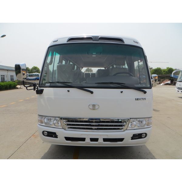 Buy Public Transportation 23 Seater Minibus 91 - 110 Km / H Coaster Travel Buses at wholesale prices