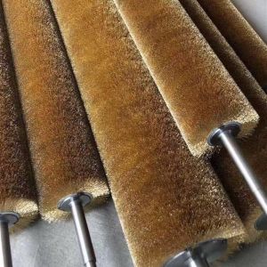 High Temperature Quenching Furnace Transmission Wire Brush Roller 1280*220mm