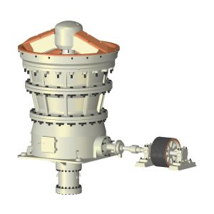 Large Scale Basalt Granite Limestone Big Gyratory Crusher 500kw