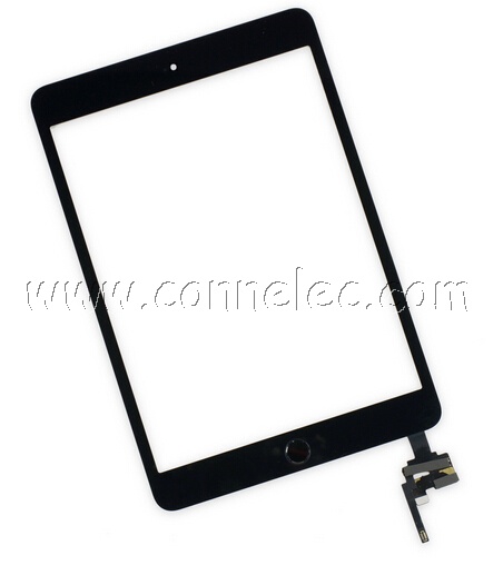 Ipad mini 3 front panel digitizer with home button, repair parts Ipad mini 3, Ipad mini 3 repair
