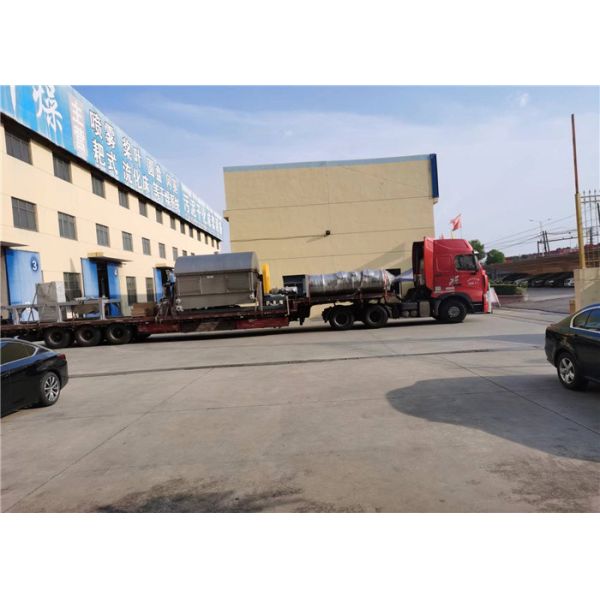 Effective Steam Consumption Drum Drying Machine With Electric Heating 1575kg/H 50Hz