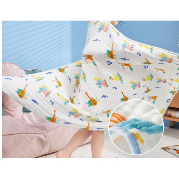 Four Layer Organic Gauze Fabric