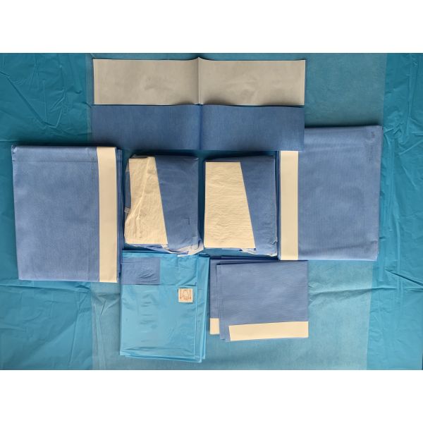 EO Sterilization Disposable Drapes SMS TUR Pack With CE And ISO Certificate