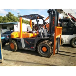 Durable 6 Tonne Slightly Used Container Forklift TCM FD60 With ISUZ Engine