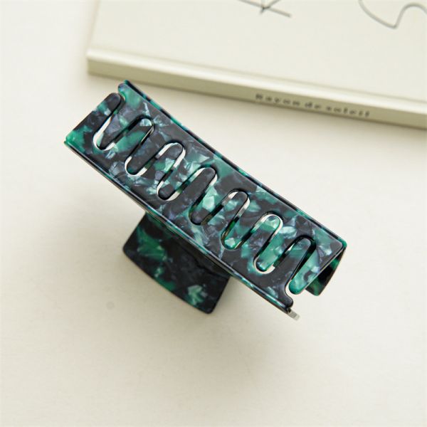 Acetic acid large hair grab clip accessories catch ponytail clip simple temperament headwear manufacturers wholesale