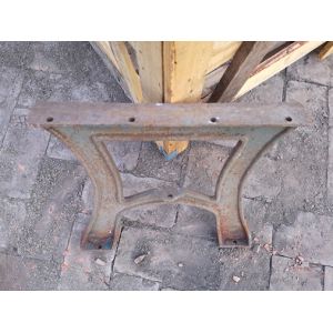 European Patio Park Garden Cast Iron Bench Ends Weather Resistant