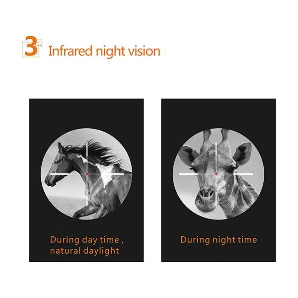 Digital Optics Scope Infrared Night Vision Monoculars NVP4550 Gun Accessories