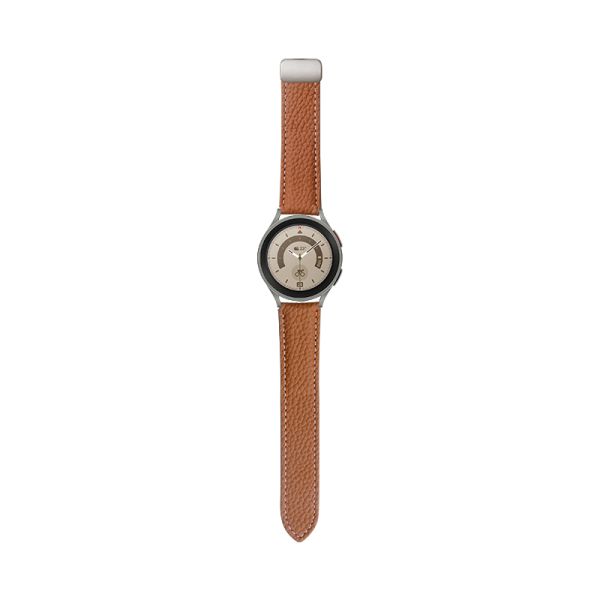 20mm Leather Watch Strap Replacement for SamSung GaLaxy Watch 4 Wrist Band Gift Accessory