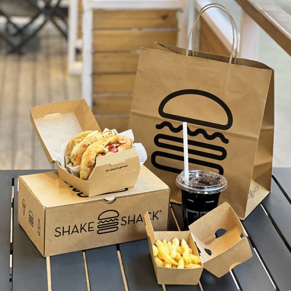 Customized printing hamburger box customized takeaway box eco-friendly hamburger