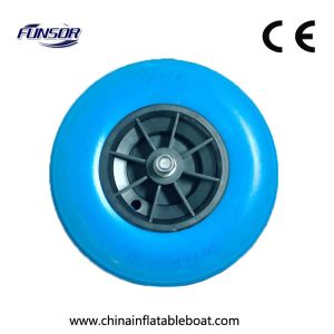 380 Reinforced Boat Launching Wheels To Carry Boat , Inflatable Boat Wheels