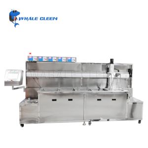 108L Five Tanks Automatic Ultrasonic Cleaning Machine With Robot Arm