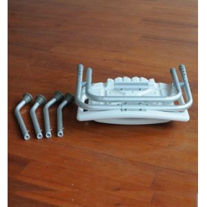 Heavy Duty Portable Folding Shower Chairs For Disabled With Removable Backrest