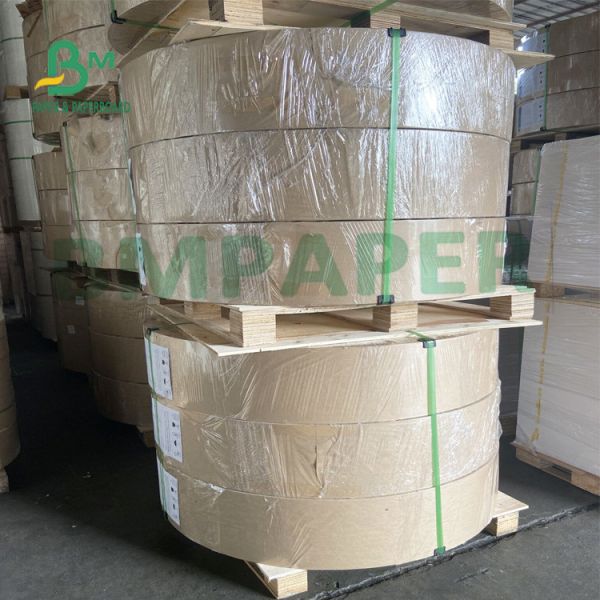 115gr 128gr Couche Silk Gloss Paper High Glossy Double Sides Coated For Color