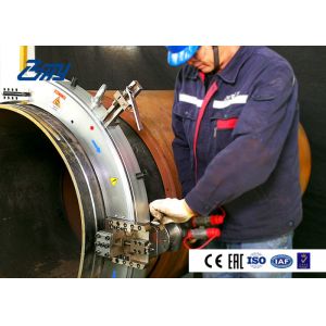 Quality Split Frame Hydraulic Pipe Cutting Beveling Machine With Aluminum Material for sale