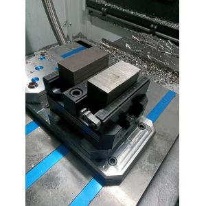 Steel 5 Axis Vise 75mm Exchangeable Vertical Mill Vise 75150D