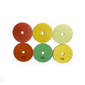 Concrete Diamond Polishing Pads Wet Polishing Pad For Angle Grinder