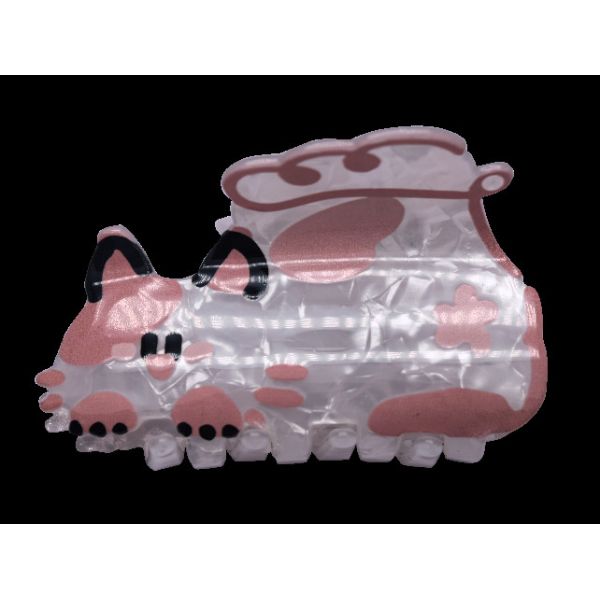 Buy Cute Cat Acrylic Hair Claw Clip for Any Ages and Multipurpose at wholesale prices