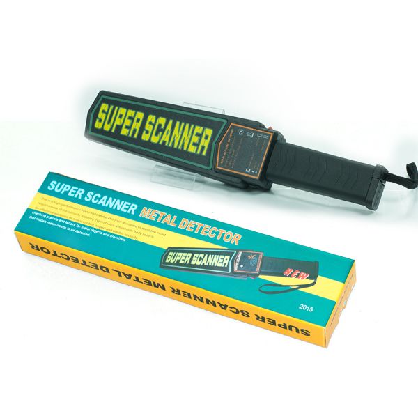 Security Hand Held Metal Detector Digital , Rechargeable Metal Detector Long