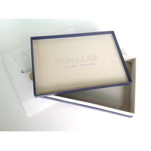 Custom Gift Packaging Boxes With Lid, Stylish Printed Rigid Paper Board Box For