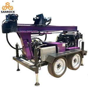 Water Well Drilling Rig Machine Power 78KW Water Borehole Drilling Equipment