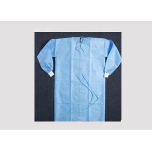 China Abrasion Resistant Disposable Surgical Gown Spunbonded With ISO Certification on sale
