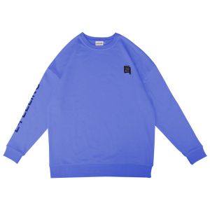 Custom Oversized Plain Crew Neck Sweatshirt 100% Cotton Lined