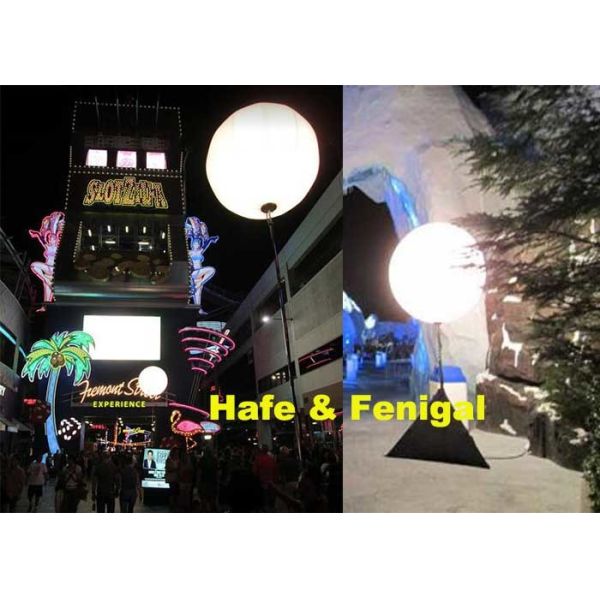 Buy Warm / Cool White Pole Pearl 400W Inflatable LED Light at wholesale prices