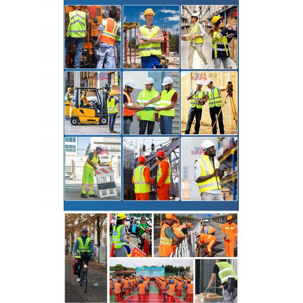 Reflective Tape 2.5cm Fluorescent Yellow Custom Reflective Vest ODM