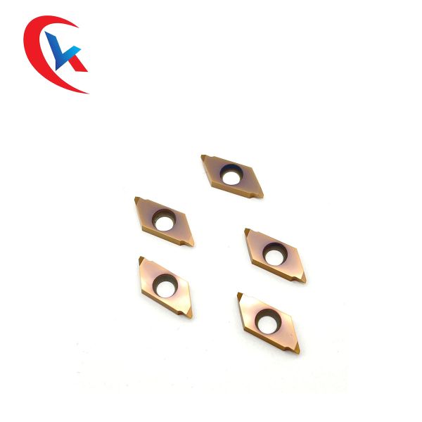 HRA 91.8 Bronze Coating Thread Cutter TTPS60FR4B Carbide Blade Turning Tungsten Carbide Inserts