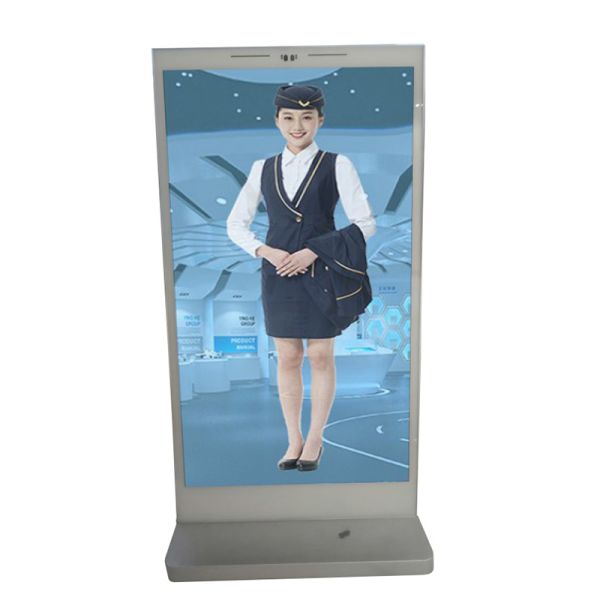 Quality 75 inch Ai Real-Time Interactionai Multimodal Interaction Q&amp;A Engagement Chatbot Robot Kiosk Ai Digital Human for sale