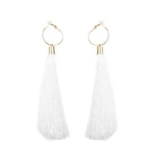 Lady's earrings tassel earrings