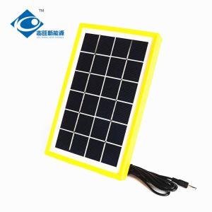 3 Watt Solar Photovoltaic Panels Max Current 0.51A ZW-3W-6V-1 mini home solar