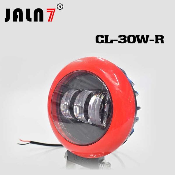 Led Work Light JALN7 30W Round Car Driving Lights Fog Light Off Road Lamp Car Boat Truck SUV JEEP ATV Led Light