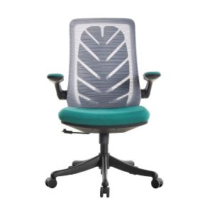 China Adaptive Spring Mesh Office Chair Adjustable Headrest Mesh Back Ergonomic Chair on sale