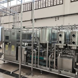 Dairy Milk UHT Sterilizer Machine Milk Processing Line Low Consumption