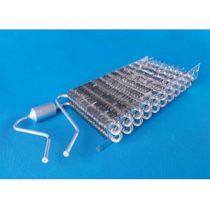 R134A Slanting Insert Aluminum Fin Heat Exchanger