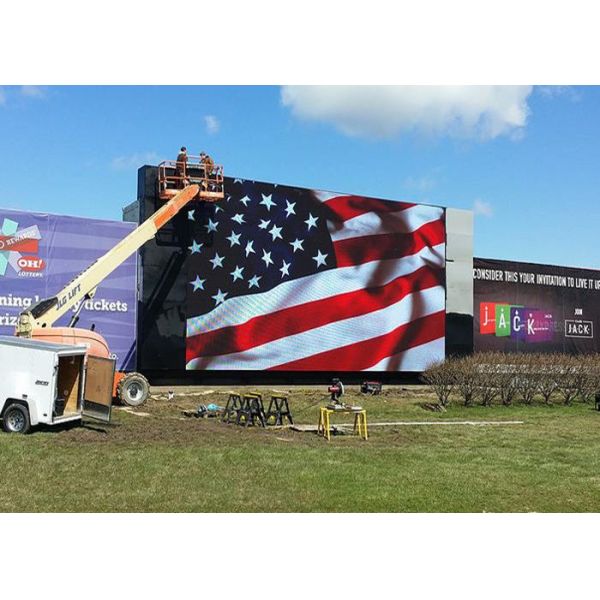 Waterproof Outdoor Full Color LED Screen P6.67 SMD 2727 RGB 22477 dots/㎡ Pixel