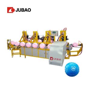 1500pcs/Hr 6pcs Heads 150x200mm Balloon Screen Printing Machine
