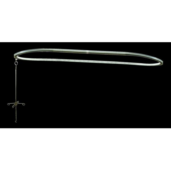 Buy O - Shaped Drop Ceiling Rails , Suspended Ceiling Rails Rust Resistant at wholesale prices