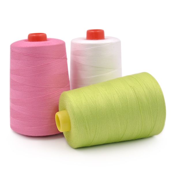 40s/2 sewing thread white black thread polyester manufactures 5000 yards 5000m