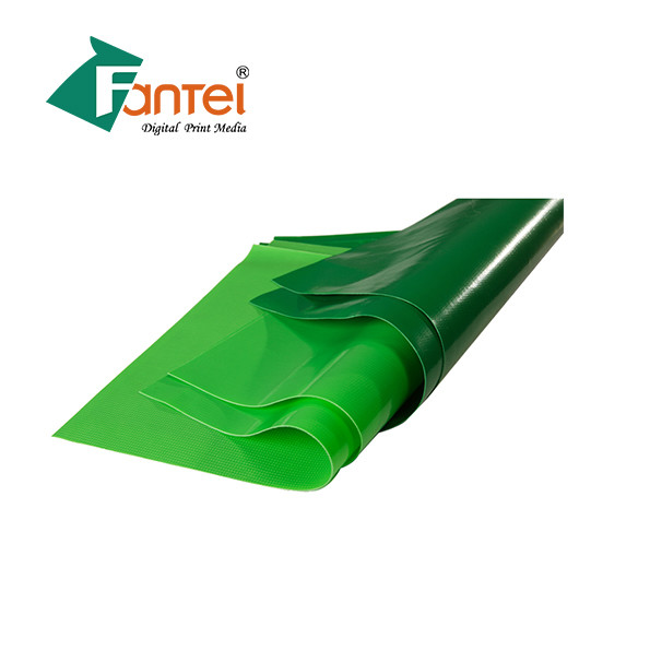 Buy Waterproof  PVC Coated 650 Gsm Tarpaulin Roll , 0.9mm Pvc Vinyl Fabric at wholesale prices
