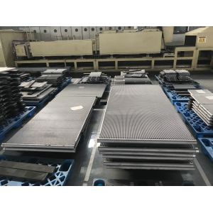 Freezer Flat Microchannel Heat Exchanger 36mm Wall Thickness