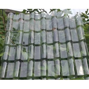 Weather-Resistant Aesthetically Pleasing Polycarbonate Glazed Tiles For