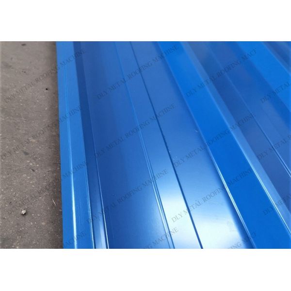 Q235 Glazed Roof Tile Roll Forming Machine PLC Sheet Metal Forming Machine