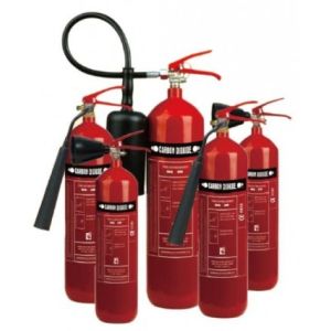 Buy cheap Multipurpose 2kg Portable Co2 Fire Extinguisher Copper Valves With Chrome Plated from wholesalers